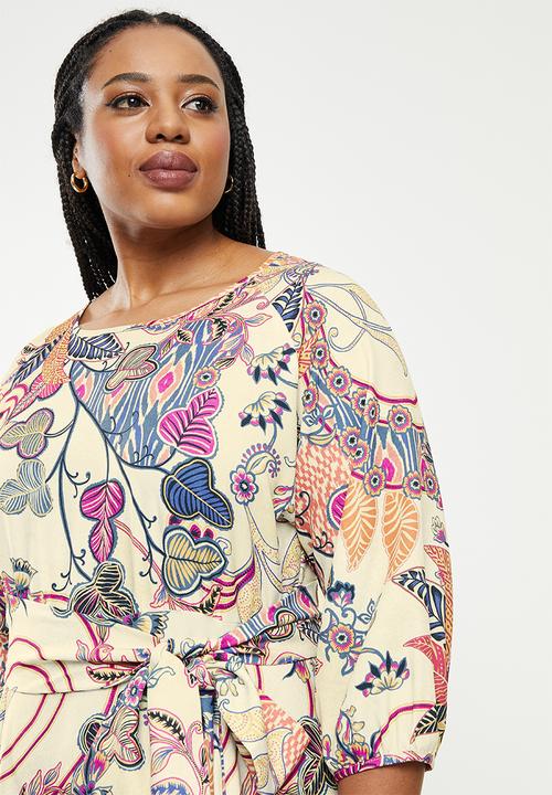 AMANDA LAIRD CHERRY - Plus elisa dress - multi 