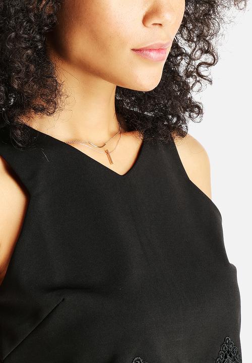 AX Paris - Crochet Edge Top