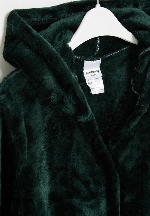Pop Candy - Hooded gown - dark green
