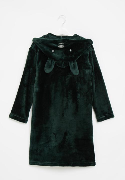 Pop Candy - Hooded gown - dark green