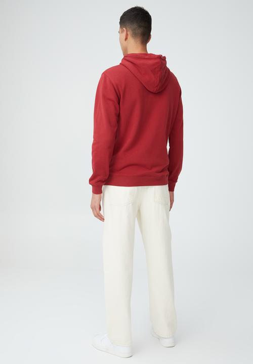 Cotton On - Essential fleece pullover - chilli pepper