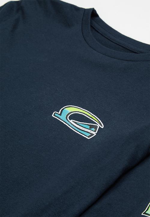 Quiksilver - Stacked long sleeve yth - navy 