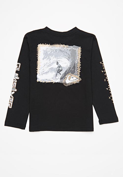 Quiksilver - Ride on long sleeve boy - black