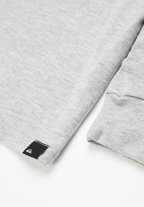 Quiksilver - Africa break long sleeve tee yth - grey heather