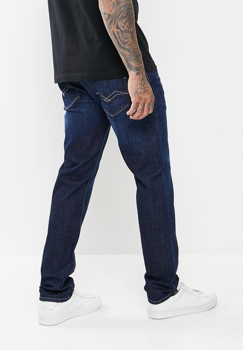 Replay - Basic slim fit denim - dark blue
