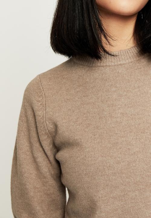 Supré  - Harlyn jumper dress - toffee taupe