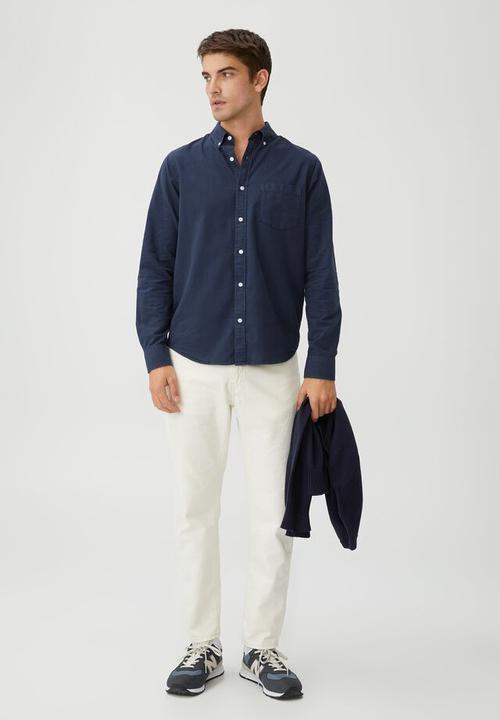 Cotton On - Mayfair long sleeve shirt - vintage navy