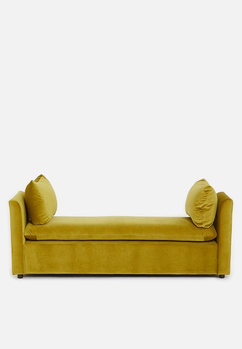 Sixth Floor - Alexa daybed - chartreuse