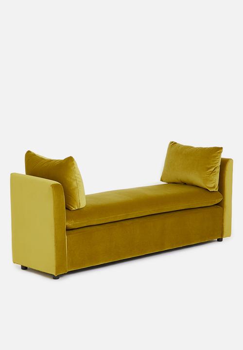 Sixth Floor - Alexa daybed - chartreuse