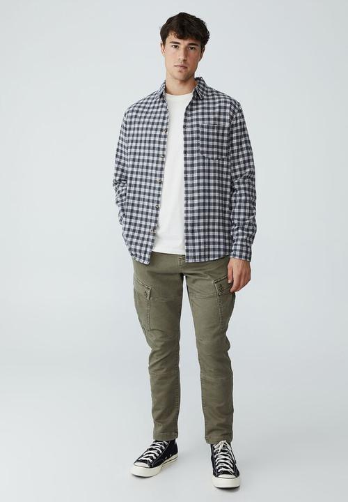Cotton On - Military cargo pant - military green