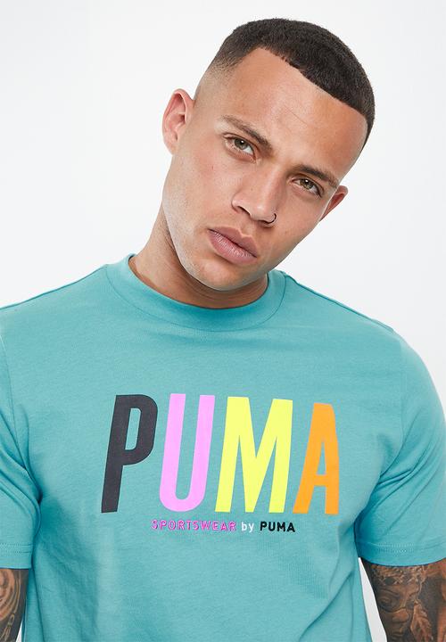 PUMA - Swxp graphic tee - blue