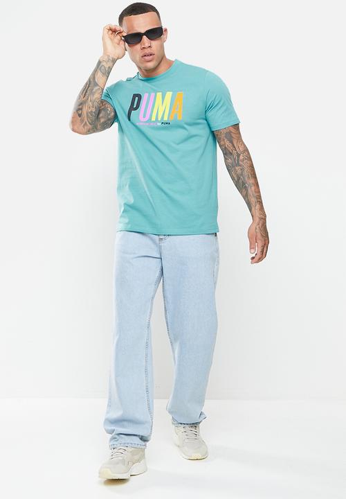 PUMA - Swxp graphic tee - blue