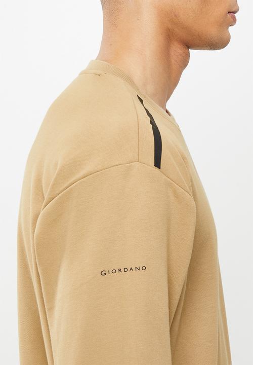 Giordano - Relaxed fit crew sweater - lark