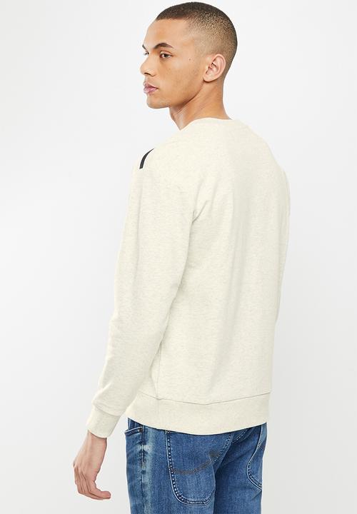 Giordano - Relaxed fit crew sweater - lunar rock