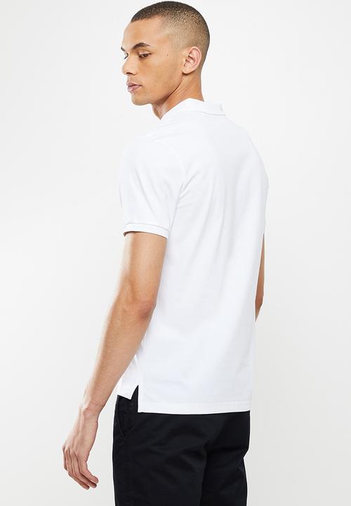 Giordano - G-motion short sleeve golfer - signature white