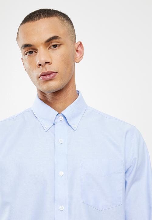 Giordano - Wrinkle free long sleeve shirt - lt blue
