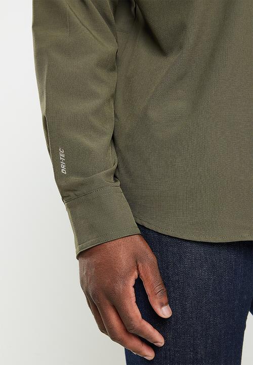 Hi-Tec - Tech longsleeve shirt - olive