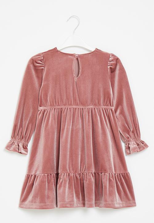 Superbalist Kids - Velour dress - old rose