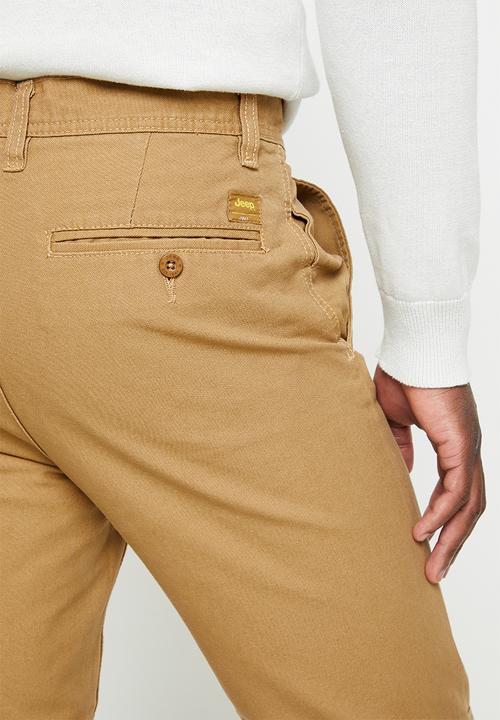 JEEP - Willys canvas chino - camel 