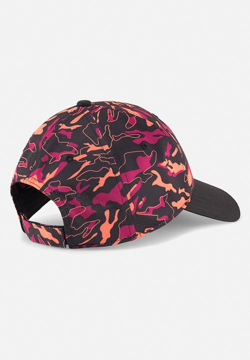 PUMA - Academy cap black - deep apricot