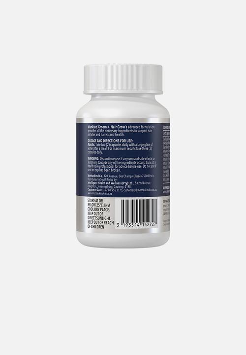 Motherkind - Mankind Groom + Grow Hair Capsules