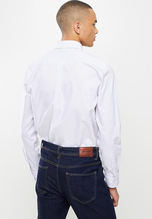 Giordano - Wrinkle free long sleeve shirt - multi 