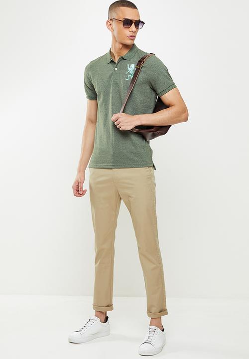 Giordano - Tapered skinny fit chino - crockery