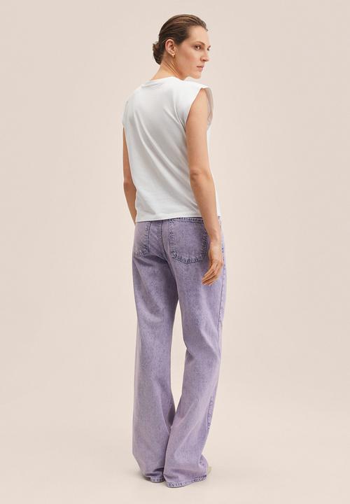 MANGO - T-shirt vita - white