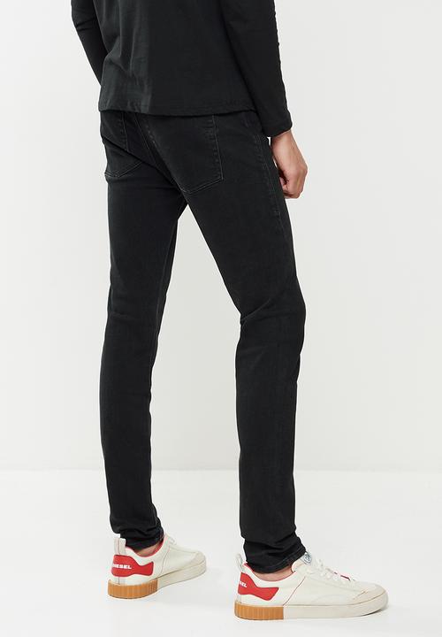 Diesel  - D-strukt  l.32 trousers - black