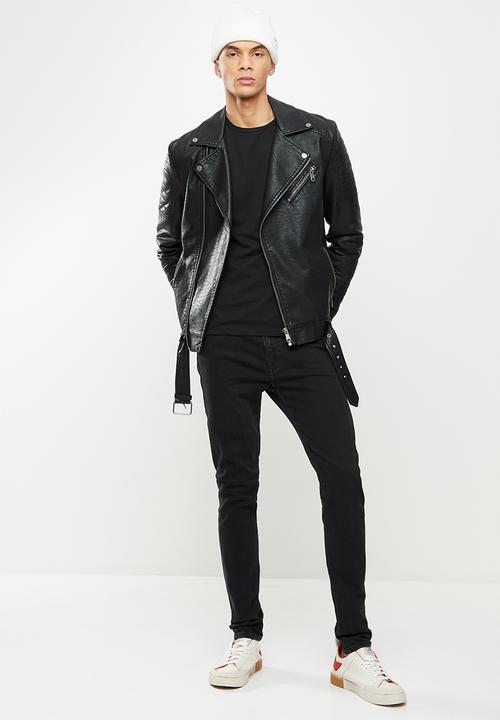 Diesel  - D-strukt  l.32 trousers - black