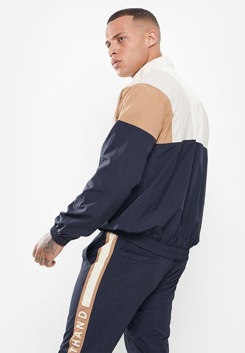 Jonathan D - Banks Quarter button-up sports jacket - navy
