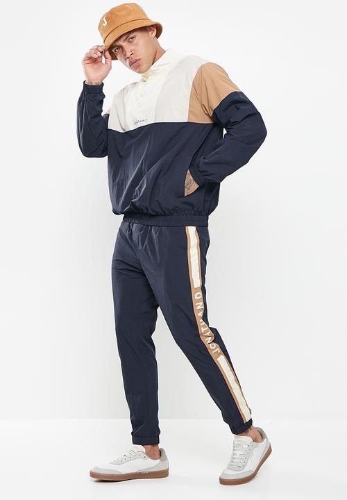 Jonathan D - Banks Quarter button-up sports jacket - navy