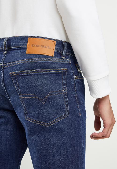 Diesel  - D-yennox tapered jeans - mid blue