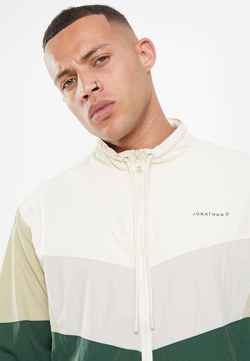 Jonathan D - Brady zip through sports jacket  - stone & olive