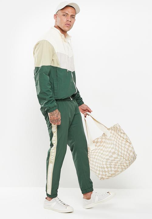 Jonathan D - Brady zip through sports jacket  - stone & olive