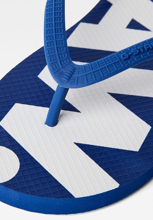 G-STAR - Dend ii prt lgo m - royal blue/white