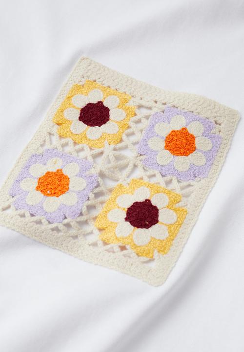 MANGO - T-shirt vigo - white