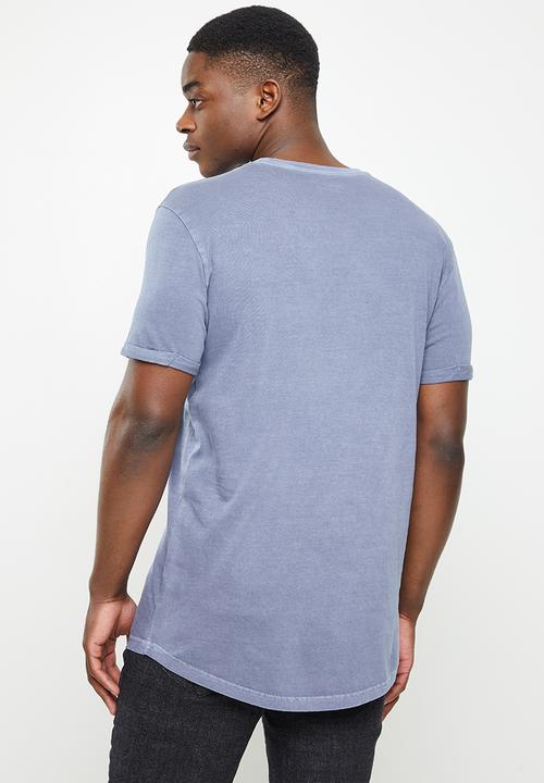 POLO - PJC Overdyed short sleeve Tee - navy