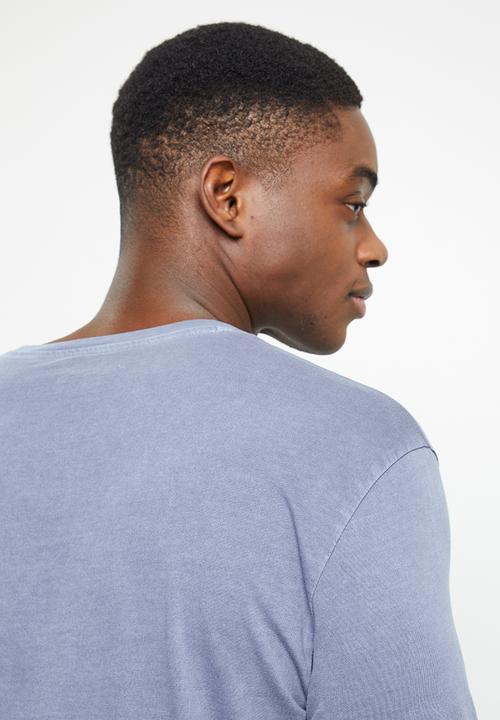 POLO - PJC Overdyed short sleeve Tee - navy