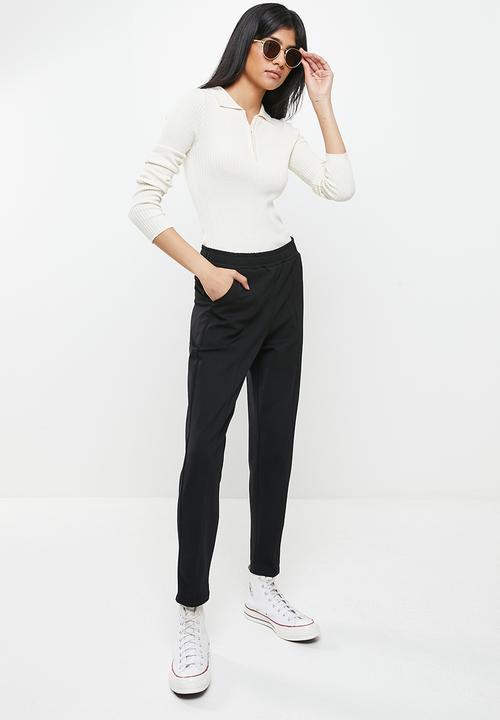 Me&B - Straight leg trousers - black