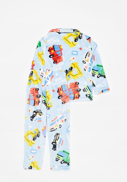 Pop Candy - Car pj set - light blue