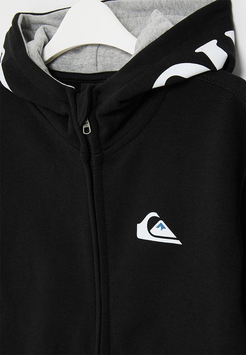 Quiksilver - Best wave zip youth - black