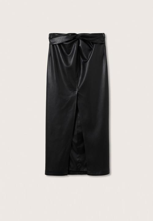 MANGO - Skirt dec - black