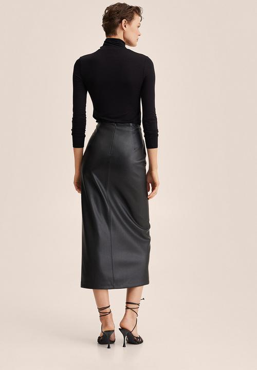 MANGO - Skirt dec - black