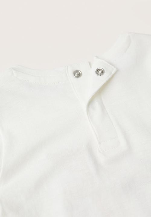 MANGO - T-shirt key - off white