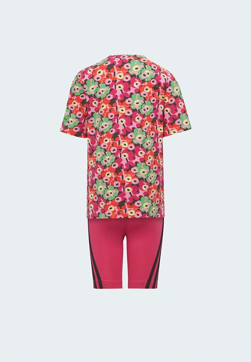adidas Originals - Lk marimekko set - frost pink/real magenta/semi solar lime