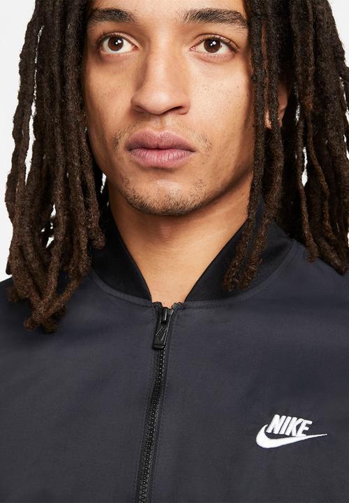 Nike - NSW SPE Woven Unlined Bomber Jacket- Black & white