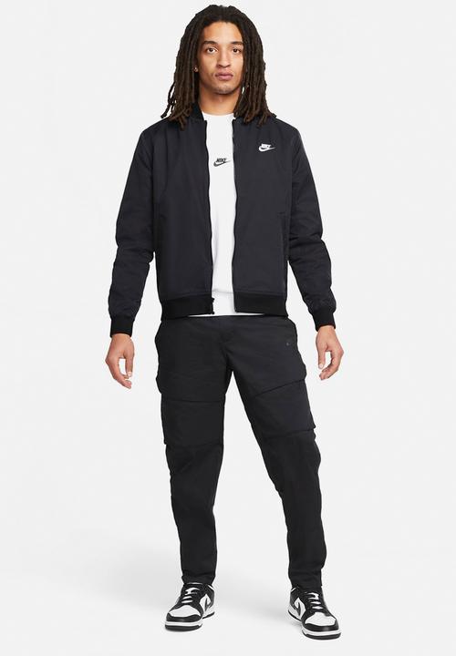 Nike - NSW SPE Woven Unlined Bomber Jacket- Black & white