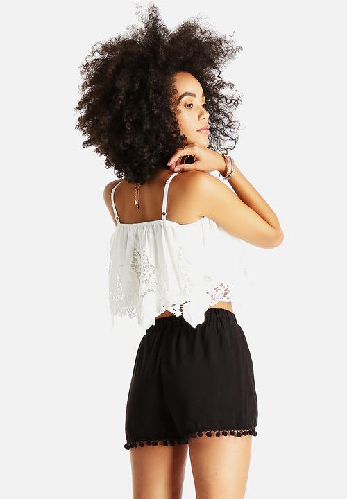 AX Paris - Crochet Crop Top