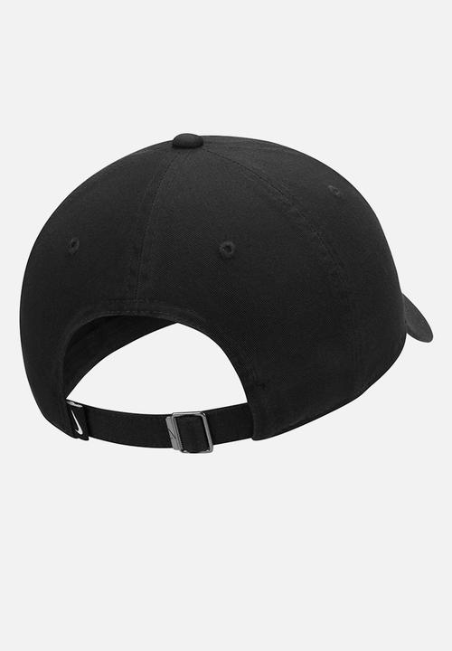 Nike - U nsw h86 swoosh wash cap - black